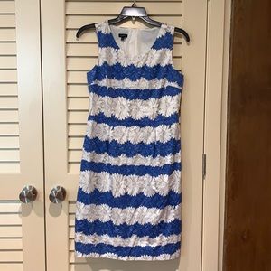 Talbots lined dress, pockets, size 10